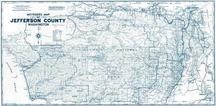 Jefferson County 1952 Wall Map